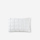 Silky Lyocell Puff Comforter Bundle Clear White