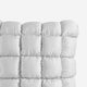 Silky Lyocell Puff Throw Pillow Pearl Gray