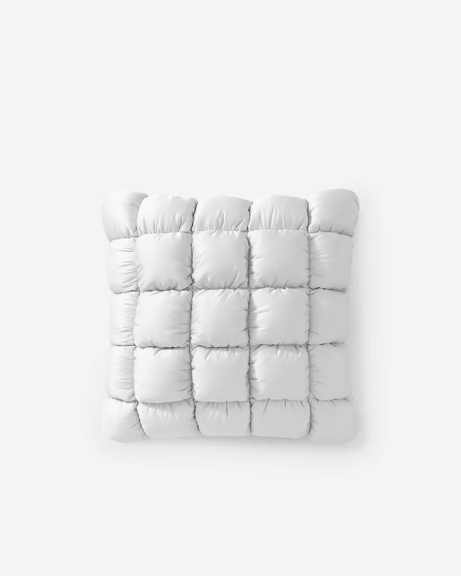 Image of Silky Lyocell Puff Throw Pillow