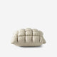 Silky Lyocell Puff Throw Pillow Sandstone