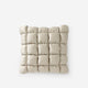 Silky Lyocell Puff Throw Pillow Sandstone
