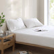 Silky Lyocell Pillowcase Set Clear White