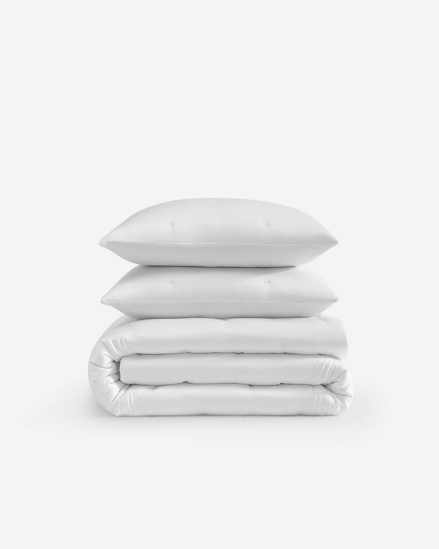 Image of Silky Lyocell Stitch Comforter Bundle