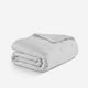 Silky Lyocell Stitch Comforter Bundle Pearl Gray
