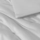 Silky Lyocell Stitch Comforter Pearl Gray