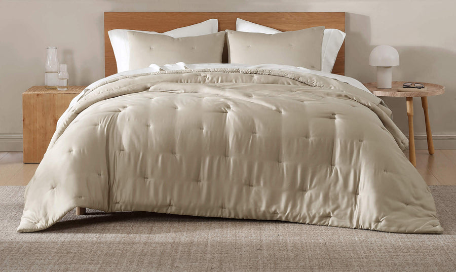 Silky Lyocell Stitch Comforter