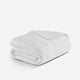 Silky Lyocell Stitch Comforter Bundle Clear White