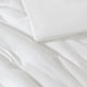 Silky Lyocell Stitch Comforter Clear White