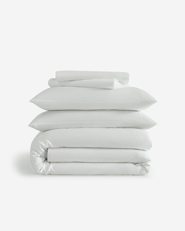 Silky Lyocell Move In Bundle Clear White