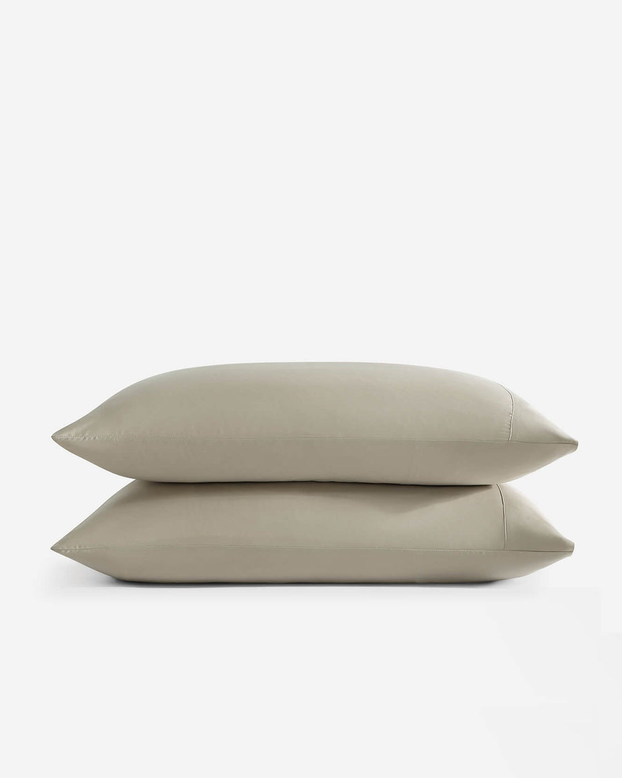 Silky Lyocell Pillowcase Set Sandstone