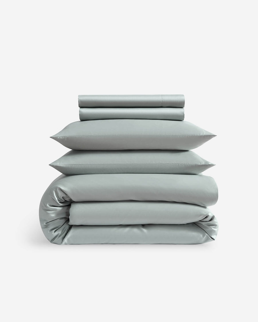 Sunday-Citizen_Silky-Lyocell-Duvet Cover Slate Grey