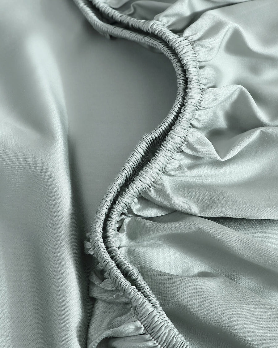 Sunday-Citizen_Silky-Lyocell Fitted Sheet Sheet Set Pillowcase Slate Grey