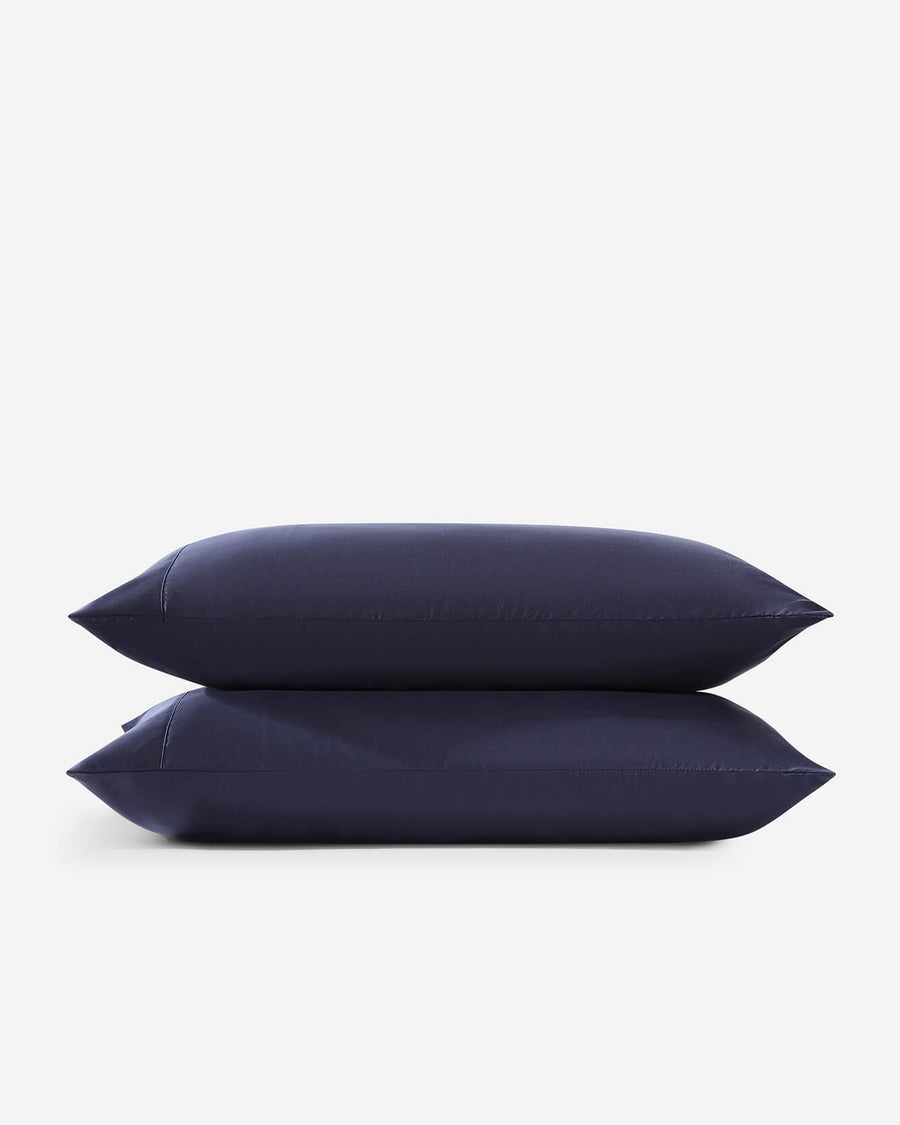 Sunday-Citizen_Silky-Lyocell-Sheet-Set Pillowcase Baritone Blue