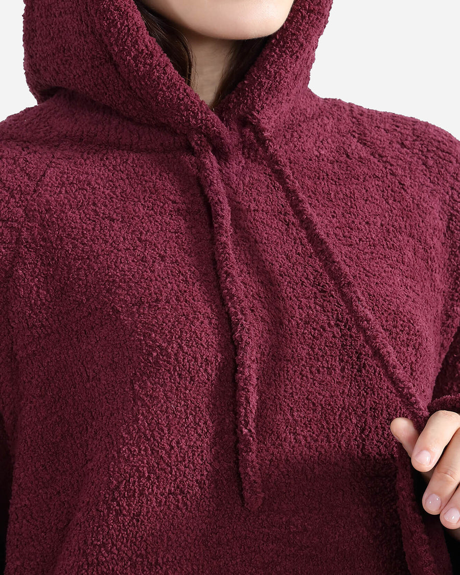 Snug Blanket Hoodie Socks Fig