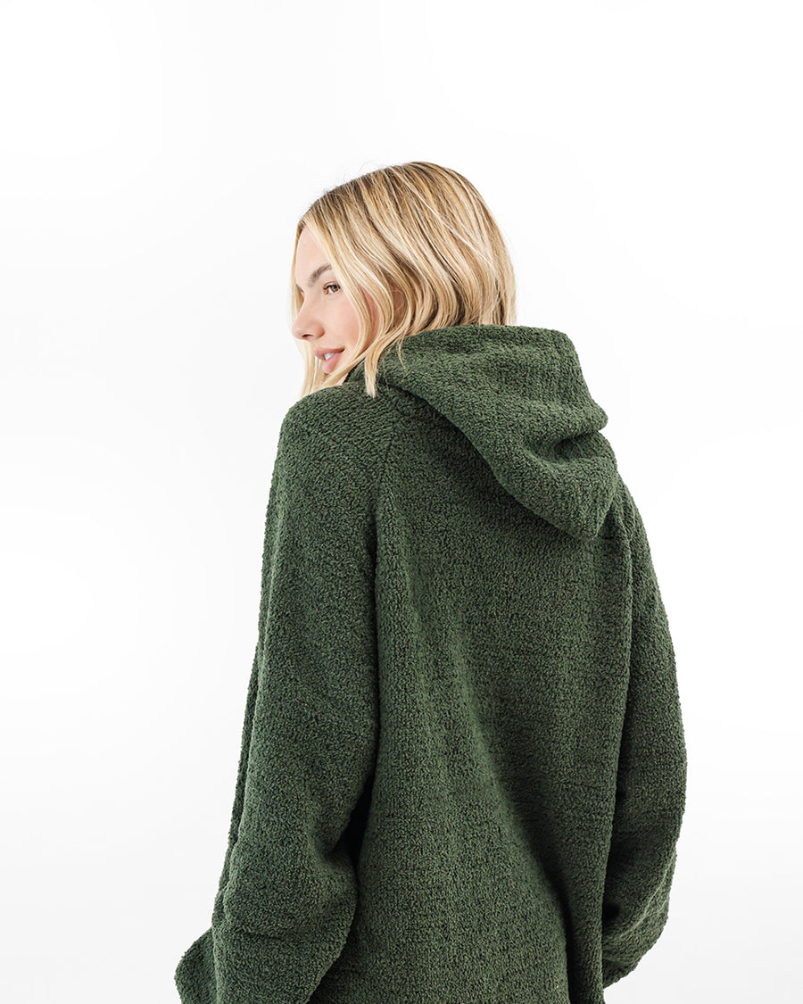 Snug Blanket Hoodie Moss