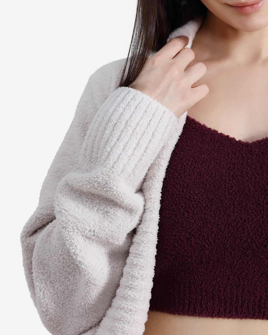 Sunday Citizen Snug Cardigan Bone