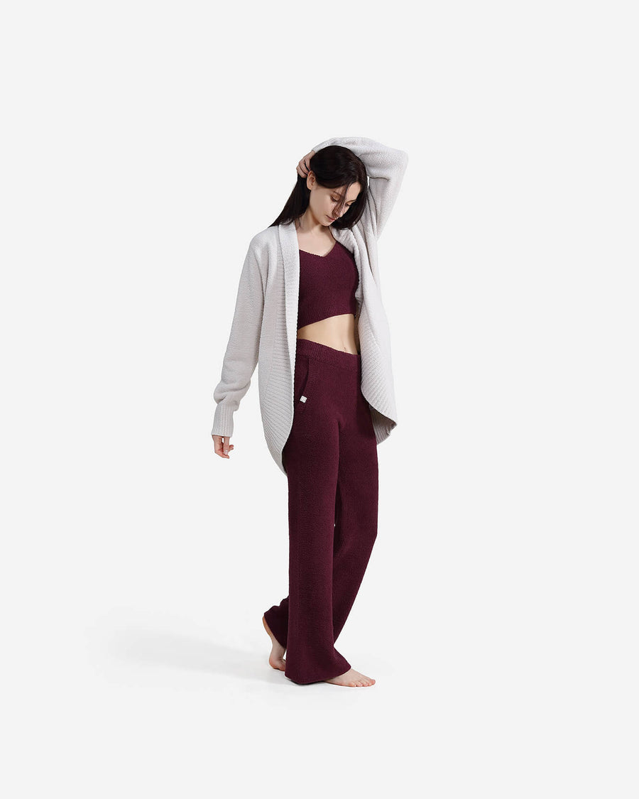 Sunday Citizen Snug Lite Wide Leg Lounge Pants Fig