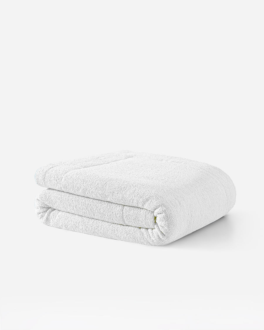 Snug Comforter Clear White