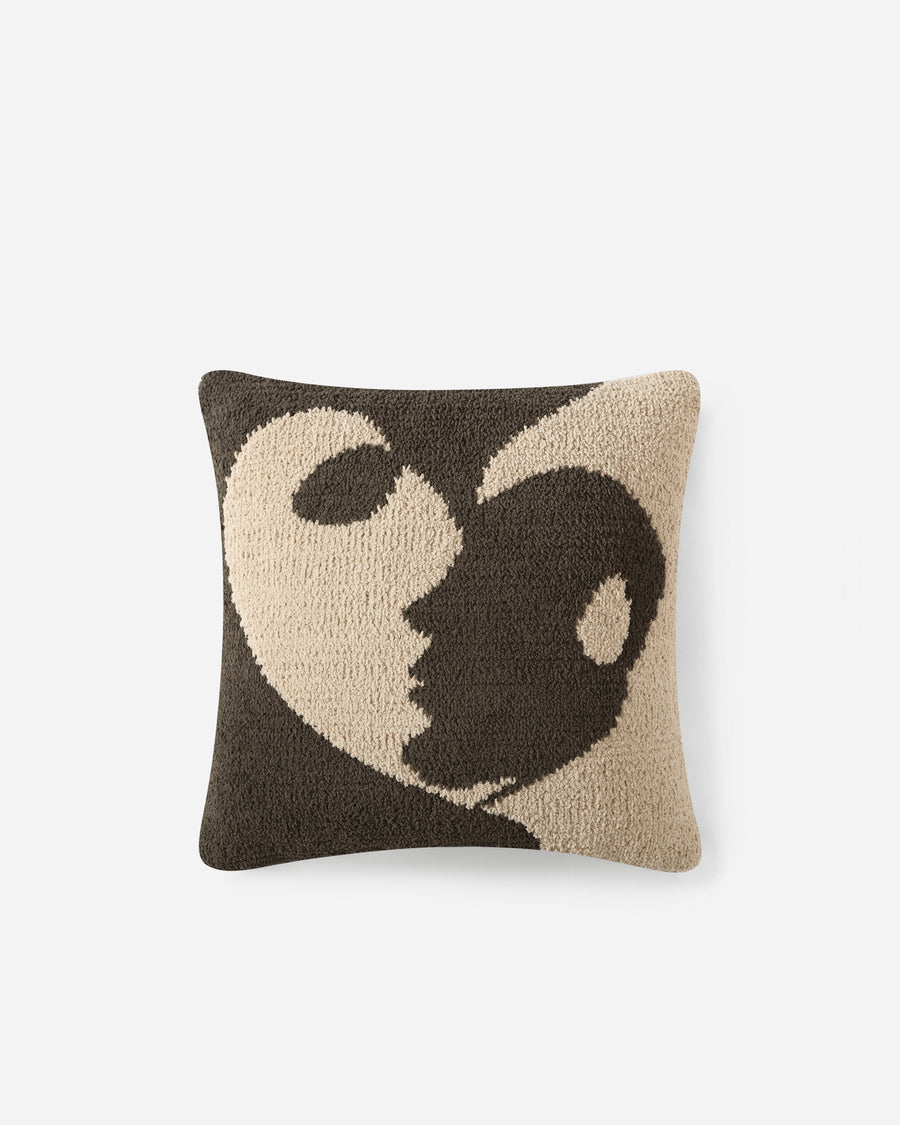Secondary image of Faces II Throw Pillow