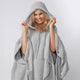 Snug Hooded Wearable Blanket Cloud Gray