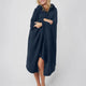 Snug Hooded Wearable Blanket Midnight