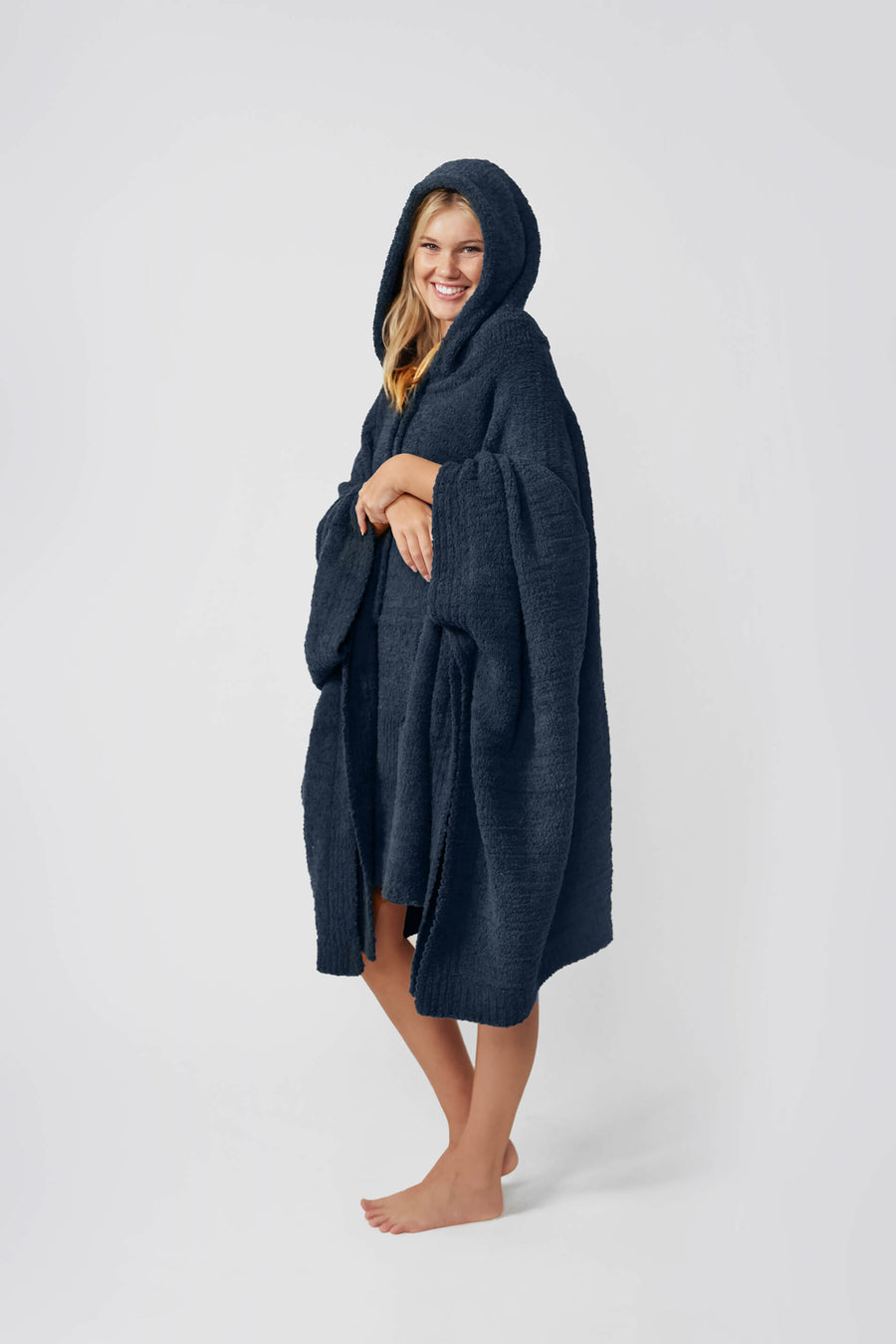Secondary image of Snug Hooded Wearable Blanket