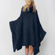 Snug Hooded Wearable Blanket Midnight