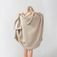 Snug Hooded Wearable Blanket Taupe