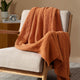 Snug Lap Throw Masala Orange