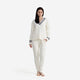 Sunday Citizen Snug Lite Braided V-Neck_ Off White 