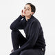 Snug Lite Mock Neck Zip-Up Coal