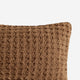 Snug Waffle Mini Pillow Chestnut