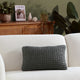 Snug Waffle Mini Pillow Granite