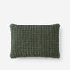 Snug Waffle Mini Pillow Moss