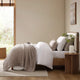 Snug Muslin Bed Blanket Pillow Taupe