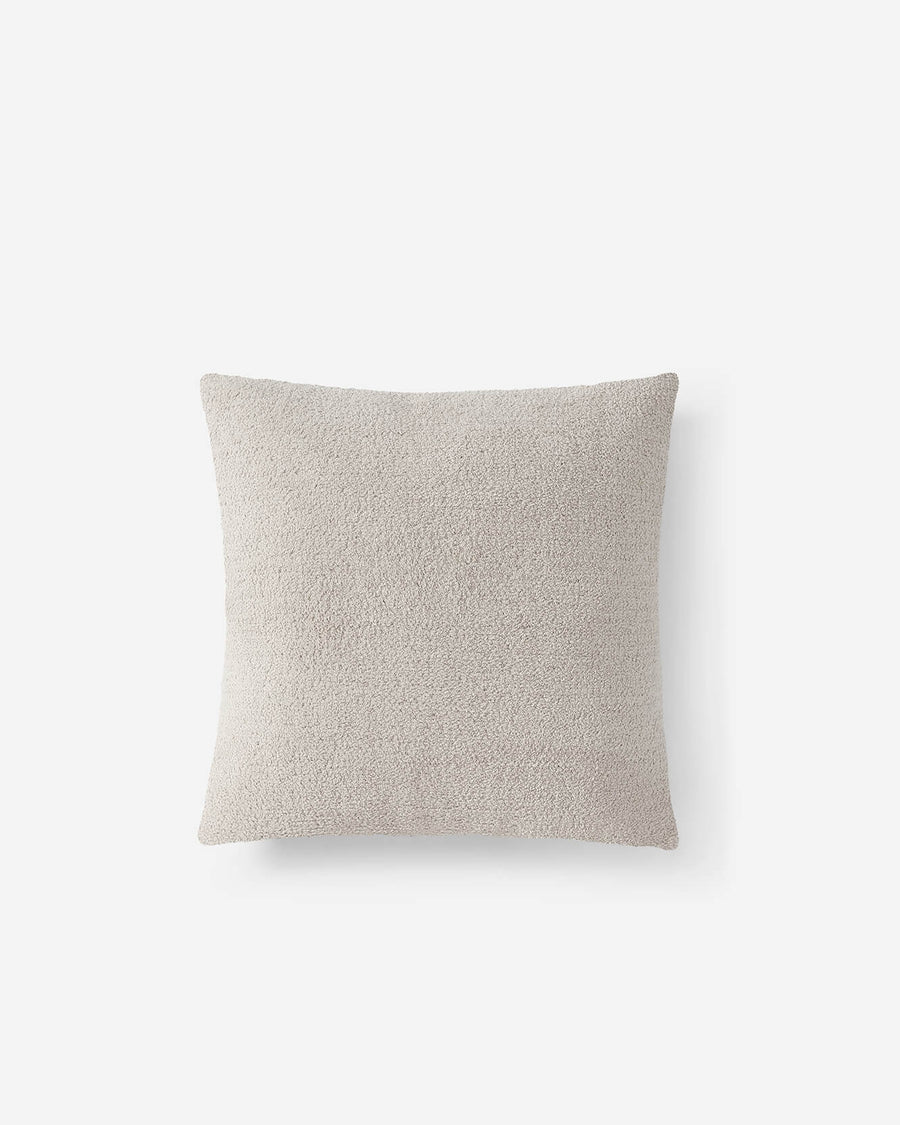 Snug Muslin Throw Pillow Taupe