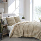 Snug Piped Throw Pillow Biscotti - Sahara Tan