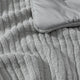 Snug Piped Comforter Cloud Gray - Cloud Gray