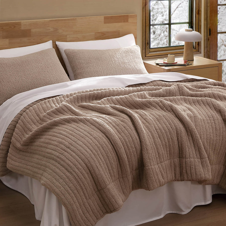 Sunday-Citizen_Snug-Piped Comforter_ Taupe