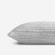 Snug Striped Euro Pillow Cloud Gray