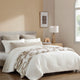 Snug Striped Euro Pillow Taupe