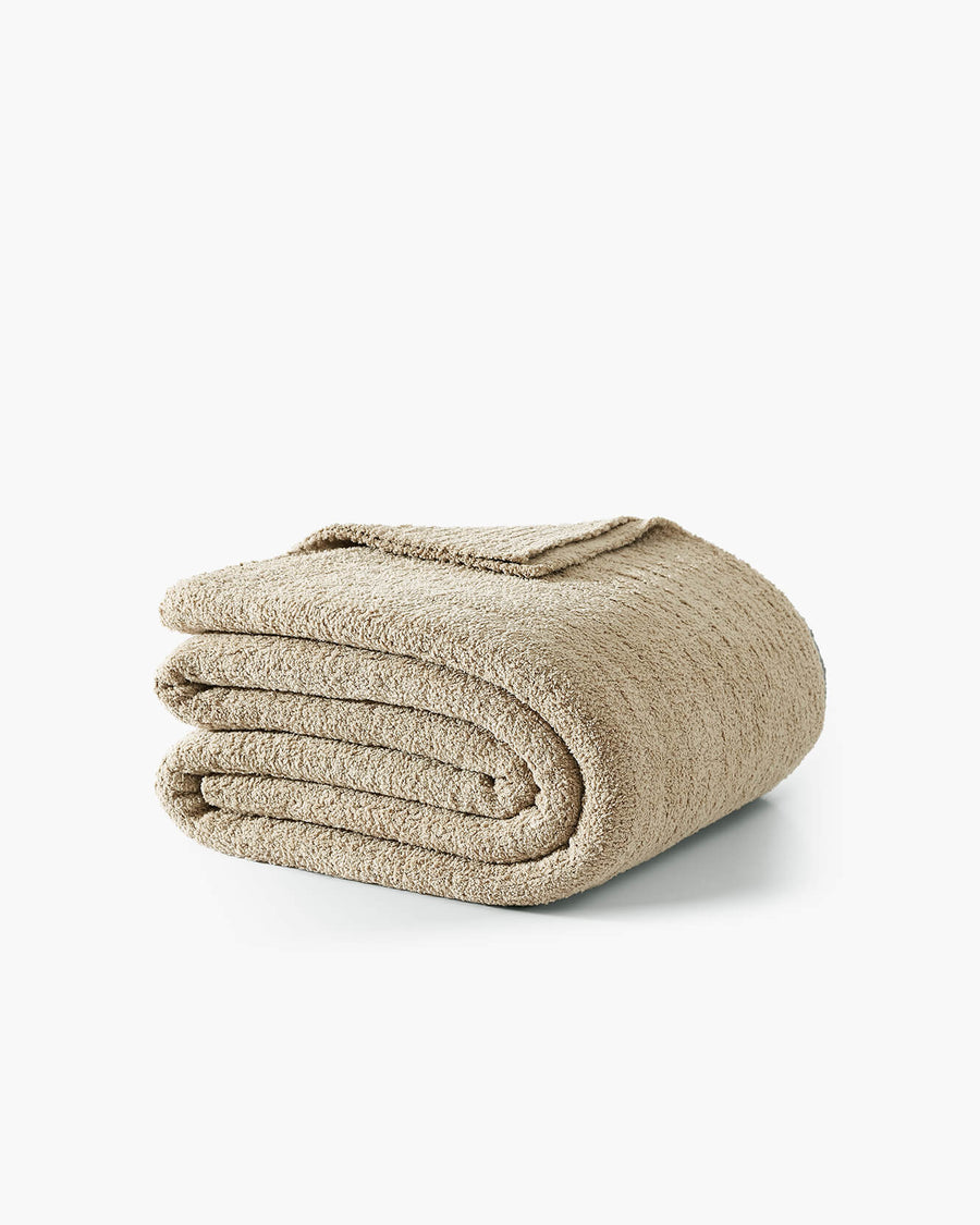 Image of Snug Ribbed Bed Blanket
