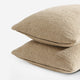 Snug Sham Set Biscotti