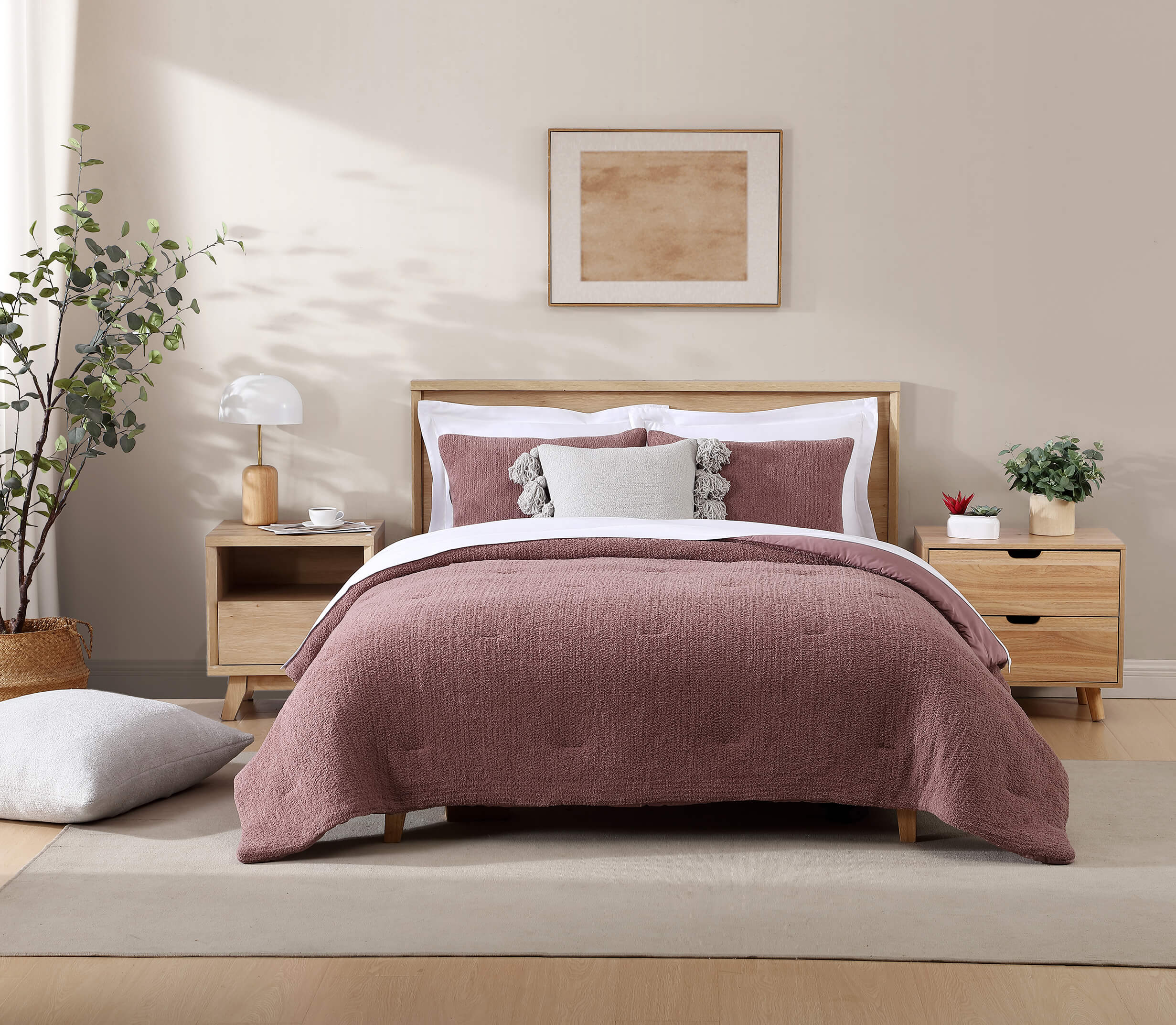 Blush discount floor pillow