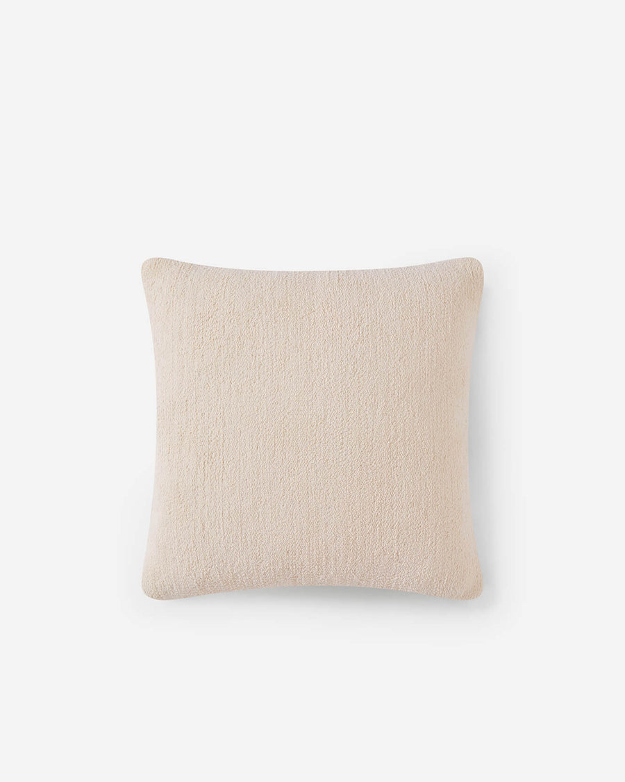 Snug Throw Pillow Vanilla