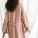 Snug Waffle Robe Dusty Pink