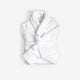 Snug Waffle Robe Clear White