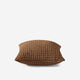 Snug Waffle Throw Pillow Chestnut
