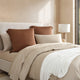 Natural Premium Bamboo Euro Sham Chestnut