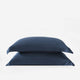 Natural Premium Bamboo Sham Set Midnight